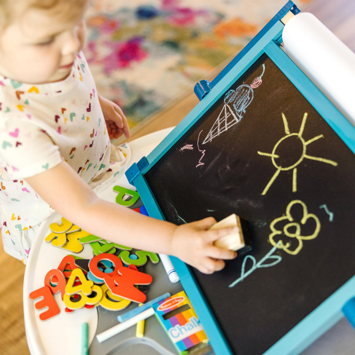 Melissa & Doug 42-piece set supports imaginative play and fine motor development
