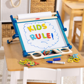 Melissa & Doug table easel makes a thoughtful gift for preschoolers and budding artists