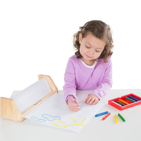 Gift-ready Melissa & Doug paper rolls for budding artists ages 3 to 103