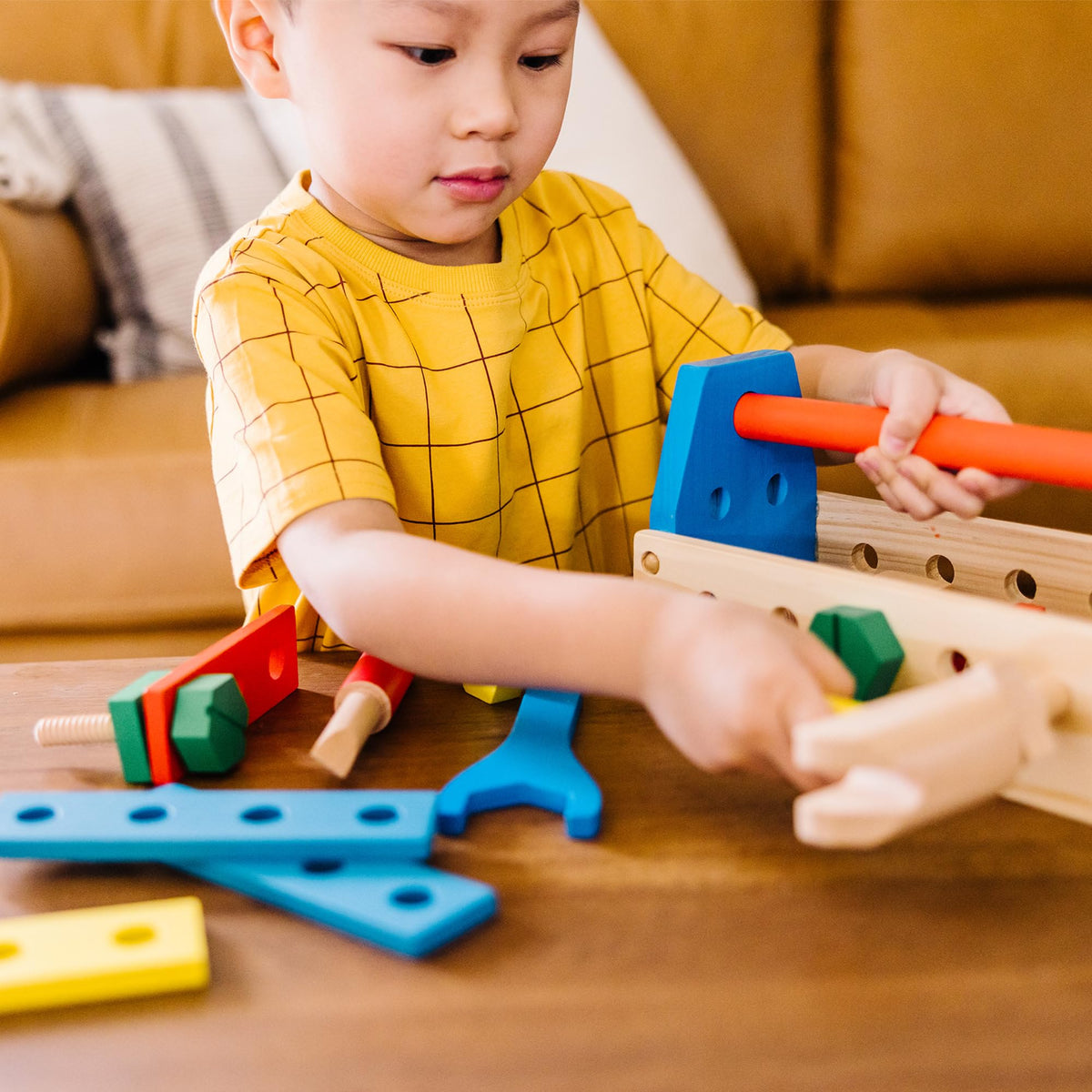 Melissa & Doug 24-piece set invites hours of creative play.