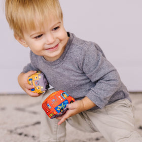 Melissa & Doug Take-Along Town Play Mat gift-ready packaging for a thoughtful present.