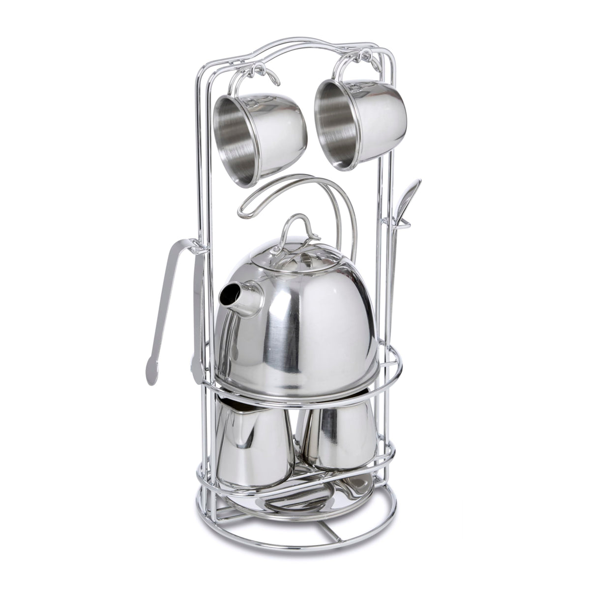Melissa & Doug tea set creamer for complementary pretend beverages.