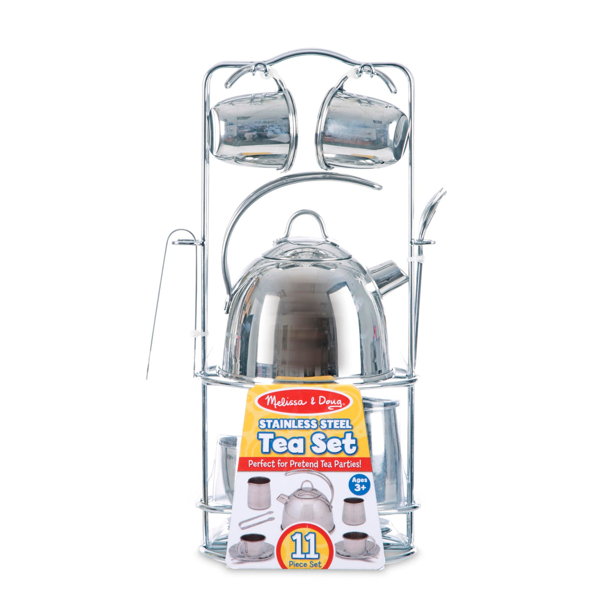 Melissa & Doug tea set sugar bowl for sweet pretend moments.