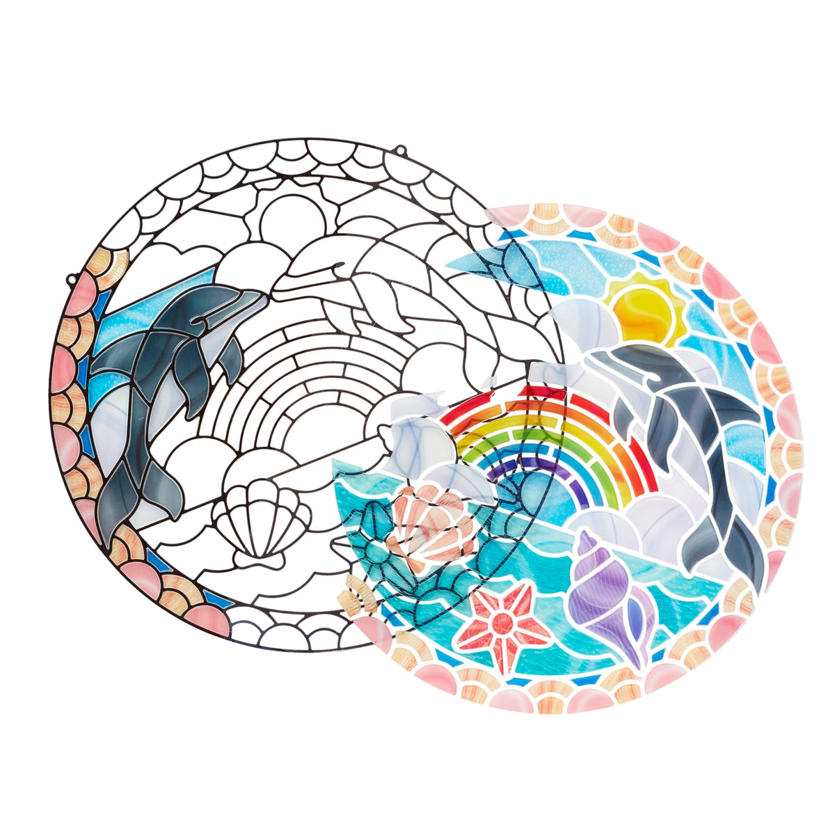 Melissa & Doug textured stickers add bubbles and swirls for underwater effect