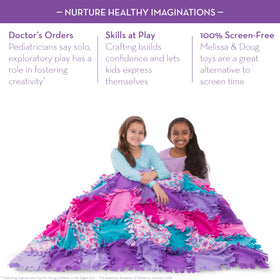 Melissa & Doug thick soft fleece delivers plush coziness