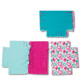 Melissa & Doug thick soft fleece material delivers premium warmth and softness.