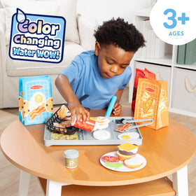 Melissa & Doug to-go bag and play buns ready for take-home pretend meals