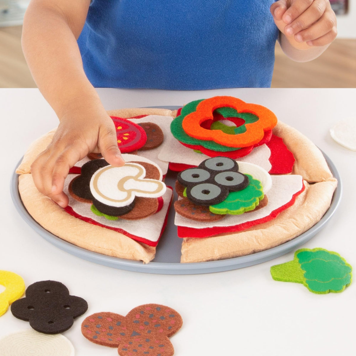 Melissa & Doug toppings assortment lets kids mix and match flavors