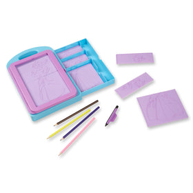 Melissa & Doug travel-ready kit for on-the-go princess design activities