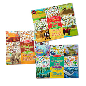 Melissa & Doug Under-the-Sea sticker pad scene inviting reef and sea life discovery.