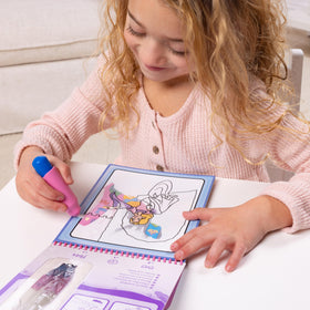 Melissa & Doug Water Wow 3-Pack fairy-tales pad shows magical scenes when wet.