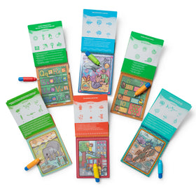 Melissa & Doug Water Wow! Alphabet pages bring letters to life with water.