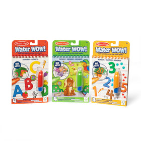 Melissa and Doug Water Wow Animals pad reveals colors with water for imaginative play