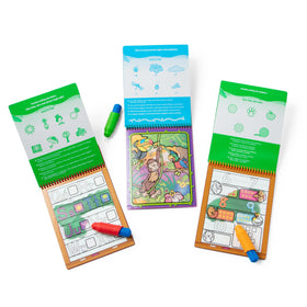 Melissa and Doug Water Wow Numbers pad reveals numerals and shapes as you paint with water