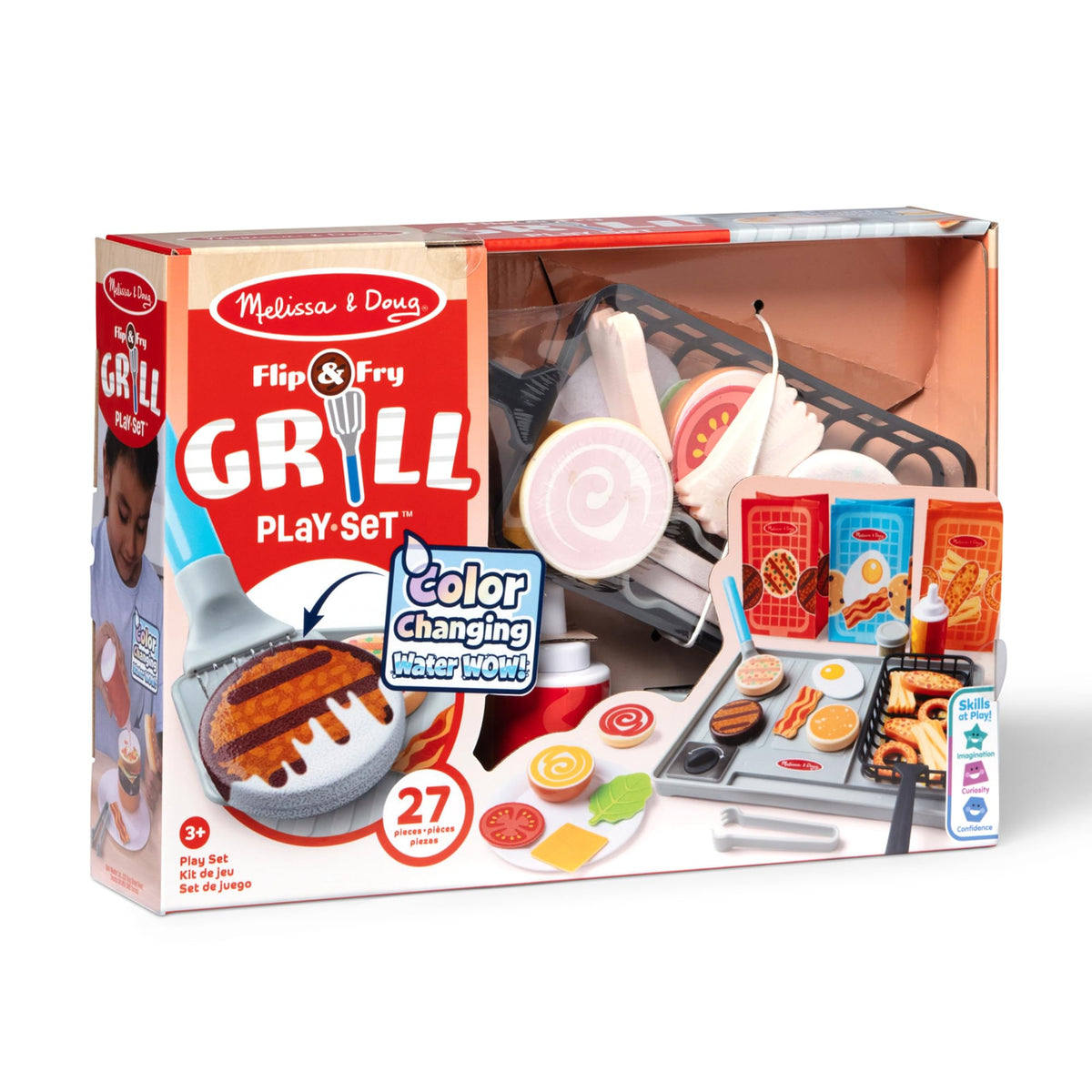 Melissa & Doug Water WOW spatula dispensing water for flipping and color reveal