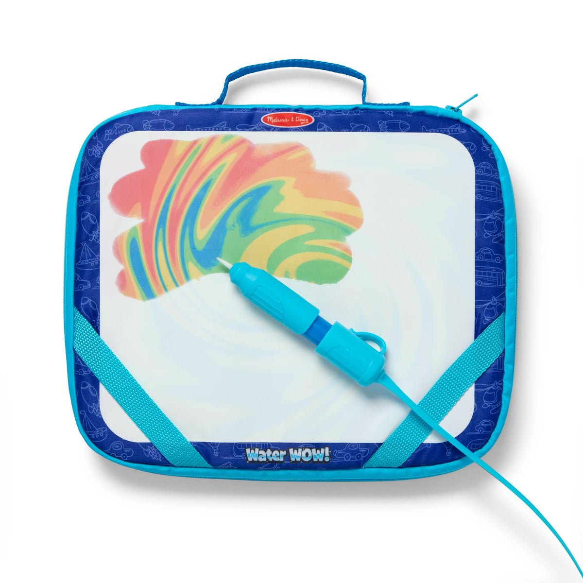 Melissa & Doug Water Wow board reveals rainbow colors with water for mess-free creativity