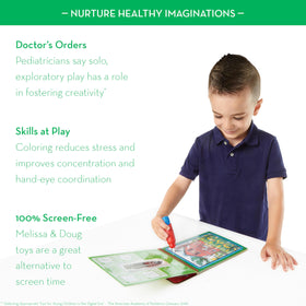 Melissa & Doug Water Wow Under the Sea pad unveils ocean pictures with water.