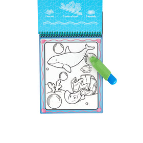 Melissa & Doug Water Wow water pen stored in cover for convenient travel art.