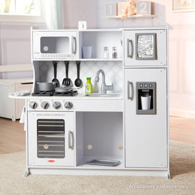 Melissa & Doug wooden chef’s kitchen assembly instructions included for easy setup.
