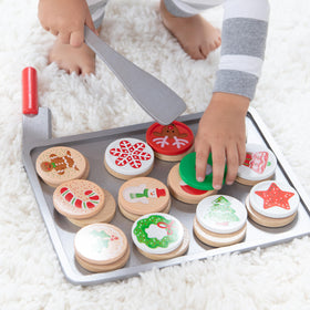 Melissa & Doug wooden cookie sheet for organized, teachable play sessions