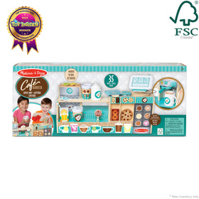 Melissa & Doug magnetic menu board guides orders and storytelling
