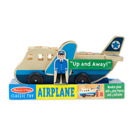 Melissa & Doug close-up of wood texture emphasizes quality craftsmanship.