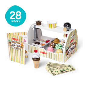Melissa & Doug wooden toppings trays add tasty options for creative toppings.