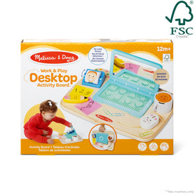 Melissa & Doug mug flip reveals hot chocolate or juice artwork for imaginative play.