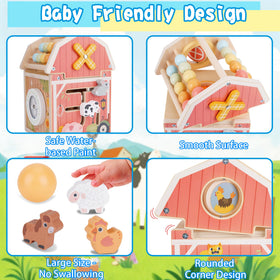 Melofaver animal blocks support grasping skills and early shape recognition.