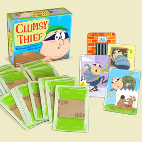 Melon Rind Clumsy Thief supports 3-6 players for family game night.