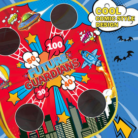 MENG YANG Spider Bean Bag Toss Dartboard promotes precision during active play.