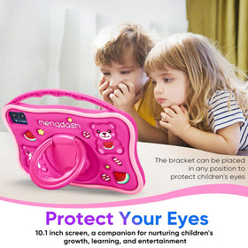 MengDash Kids Tablet with child-friendly case for safe handling