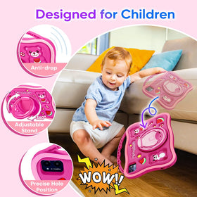 MengDash Kids Tablet with 6000mAh battery for longer learning sessions