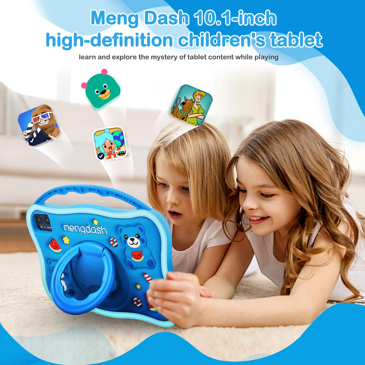 MengDash Kids Tablet drop proof case for safe handling by kids