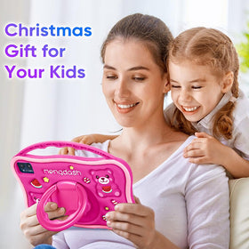 MengDash Kids Tablet microSD expansion slot for extra storage