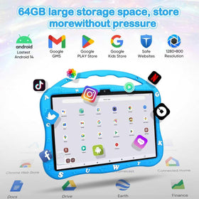 MengDash Kids Tablet screen with apps for education and entertainment