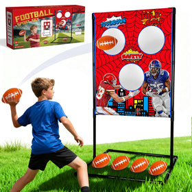 MENGLEPIG inflatable footballs 4-pack ready for active outdoor play.