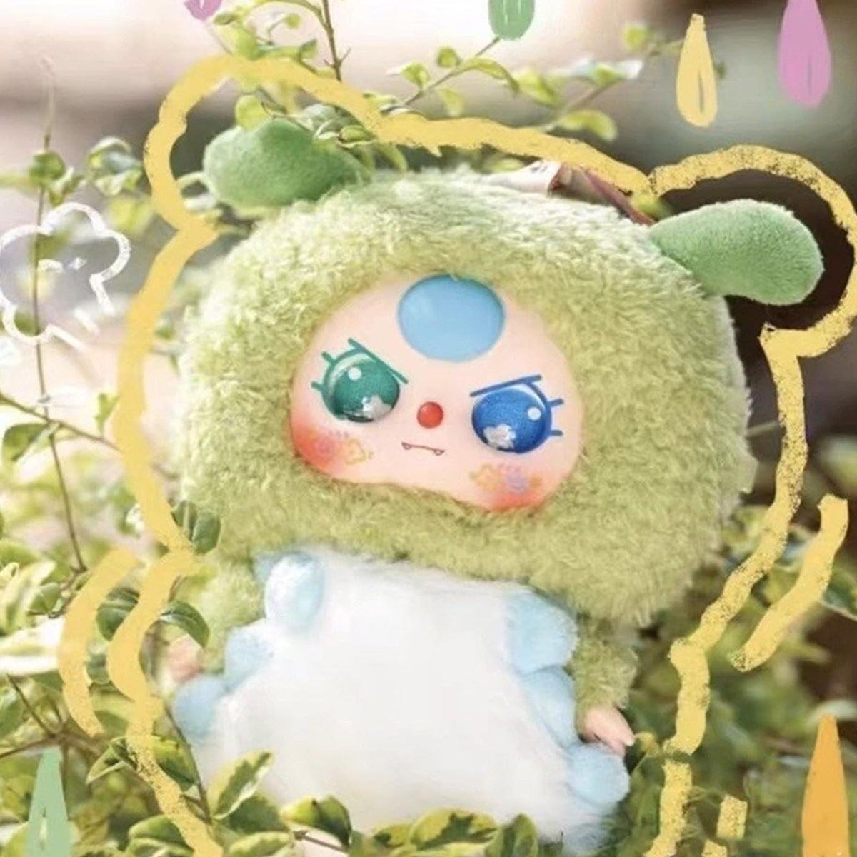 Meokro Baby elf style6 pendant, versatile charm for bags and phones.