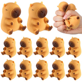 Meooeck capybara stress ball close-up for calming hands and improved focus.