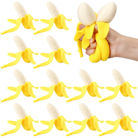 Meooeck banana stress toy handheld for easy fidgeting and focus