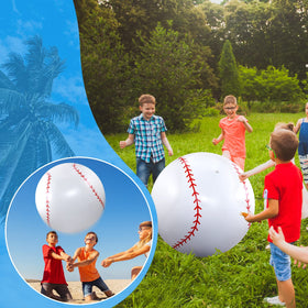Meooeck giant ball ideal for beach, pool, and backyard games.