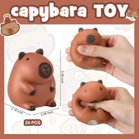 Meooeck capybara-stress-ball on desk ready for quick focus breaks at work.