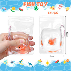 Meooeck decorative goldfish squish toy adds fun to rooms