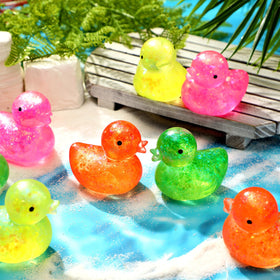 Meooeck duck stress relief toy with vibrant color variety