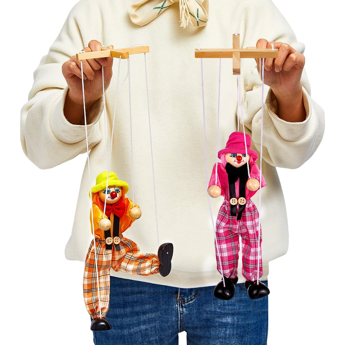 Meooeck family-fun marionette toy perfect for shared storytelling