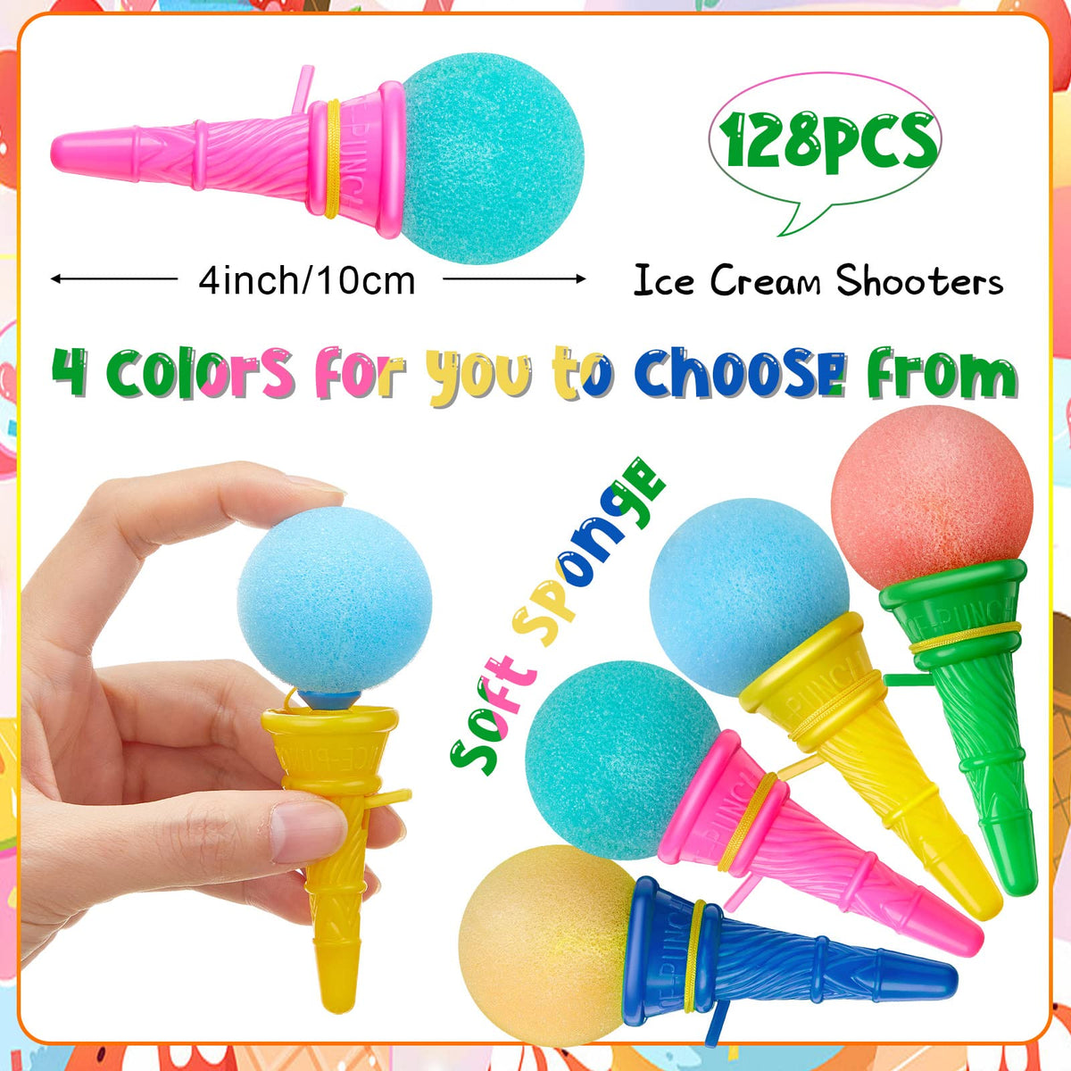 Meooeck foam ball cone toy with soft foam for safe, friendly play.