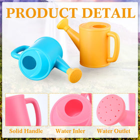 Meooeck yellow kids watering can great for bright garden exploration and water fun.