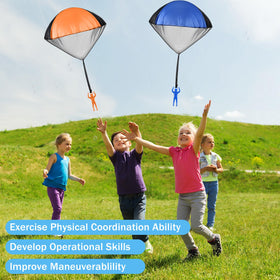 Meooeck parachute toy green – active backyard exploration