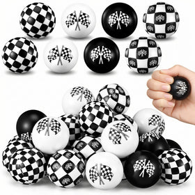 Meooeck race car stress ball 24-pack for party favors and portable stress relief