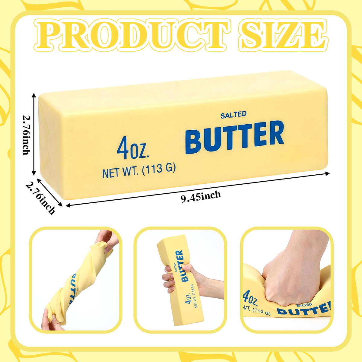 Meooeck butter squeeze demonstrates two-hand interaction for relaxing tactile play.